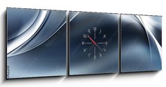 Obraz s hodinami 3D tdln - 150 x 50 cm F_BM103742219 - Elegant Abstract Background