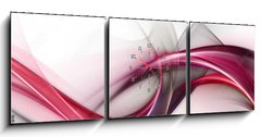 Obraz s hodinami 3D tdln - 150 x 50 cm F_BM104579886 - Elegant abstract design for your awesome ideas