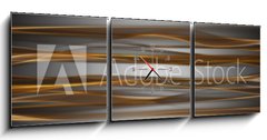 Obraz s hodinami 3D tdln - 150 x 50 cm F_BM185174006 - Fantastic elegant and powerful panorama background design illustration