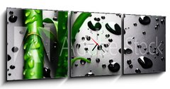 Obraz s hodinami 3D tdln - 150 x 50 cm F_BM18901252 - Bamboo