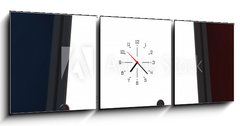 Obraz s hodinami 3D tdln - 150 x 50 cm F_BM224483982 - Gaming Arcade Machine with Blank Screen for Your Design. 3d Rendering