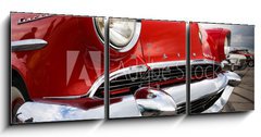 Obraz s hodinami 3D tdln - 150 x 50 cm F_BM4405642 - Lincoln Mark II