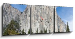 Obraz s hodinami   El Capitan, 150 x 50 cm