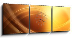 Obraz s hodinami 3D tdln - 150 x 50 cm F_BM56597776 - Elegant Fractal Design