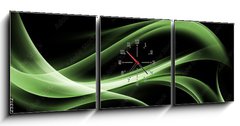 Obraz s hodinami 3D tdln - 150 x 50 cm F_BM76025312 - Elegant Abstract Background