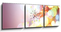 Obraz s hodinami 3D tdln - 150 x 50 cm F_BM88648814 - Abstract background