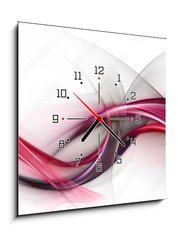 Obraz s hodinami 1D - 50 x 50 cm F_F104579886 - Elegant abstract design for your awesome ideas - Elegantní abstraktní design pro vaše úžasné nápady
