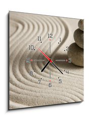 Obraz s hodinami 1D - 50 x 50 cm F_F11785224 - Balance - Zůstatek