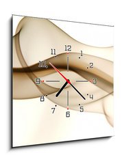 Obraz s hodinami   hose, 50 x 50 cm