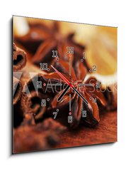 Obraz s hodinami 1D - 50 x 50 cm F_F22416997 - Weihnachten