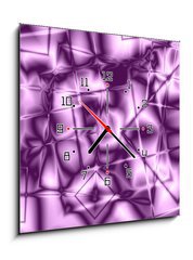 Obraz s hodinami 1D - 50 x 50 cm F_F28875745 - abstract background