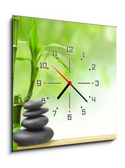 Obraz s hodinami 1D - 50 x 50 cm F_F31281590 - Spa