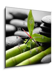 Obraz s hodinami 1D - 50 x 50 cm F_F38240382 - Growth
