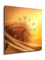 Obraz s hodinami 1D - 50 x 50 cm F_F56597776 - Elegant Fractal Design