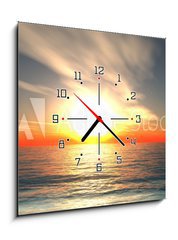 Obraz s hodinami 1D - 50 x 50 cm F_F58367926 -    