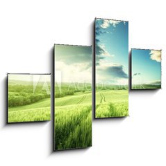 Obraz 4D tydln - 120 x 90 cm F_IB104579595 - Tuscany sunset, Italy