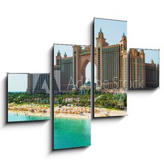 Obraz 4D tydln - 120 x 90 cm F_IB115896652 - Atlantis Hotel in Dubai, UAE