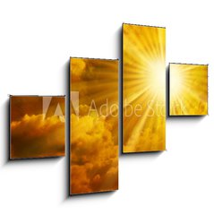 Obraz 4D tydln - 120 x 90 cm F_IB12254744 - soleil biblique