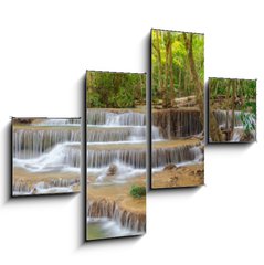 Obraz 4D tydln - 120 x 90 cm F_IB127693743 - Huai Mae Kamin waterfall