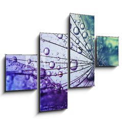 Obraz 4D tydln - 120 x 90 cm F_IB146436696 -  dandelion flower background