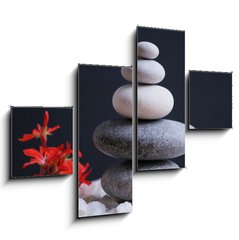 Obraz tydln 4D - 120 x 90 cm F_IB15945118 - Stones with Reiki energy