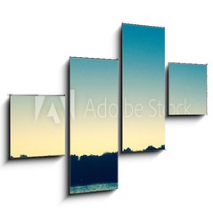 Obraz 4D tydln - 120 x 90 cm F_IB164859733 - Lake View