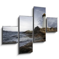Obraz tydln 4D - 120 x 90 cm F_IB2084053 - lighthouse