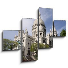 Obraz tydln 4D - 120 x 90 cm F_IB21560448 - Sacr Coeur