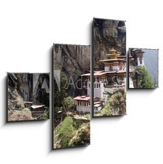 Obraz 4D tydln - 120 x 90 cm F_IB22199825 - Taktshang Goemba, Bhutan