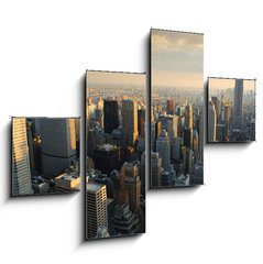 Obraz tydln 4D - 120 x 90 cm F_IB23302954 - NEW YORK CITY SKYLINE