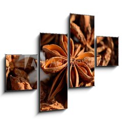 Obraz 4D tydln - 120 x 90 cm F_IB240365713 - Badiane / Anis toil