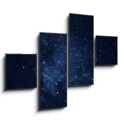 Obraz 4D tydln - 120 x 90 cm F_IB24884030 - Space background - Prostorov pozad