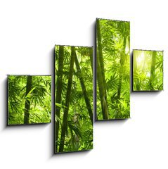 Obraz tydln 4D - 120 x 90 cm F_IB25655777 - Bamboo forest. - Bambusov les.