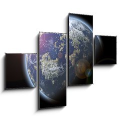 Obraz 4D tydln - 120 x 90 cm F_IB29570442 - Planet