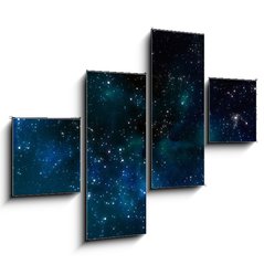 Obraz   deep outer space or starry night sky, 120 x 90 cm