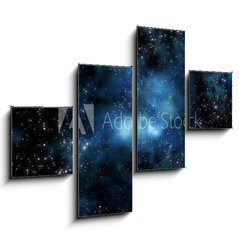 Obraz 4D tydln - 120 x 90 cm F_IB34282877 - deep space - hlubok vesmr