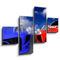Obraz tydln 4D - 120 x 90 cm F_IB3474672 - duel