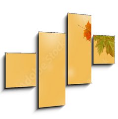 Obraz 4D tydln - 120 x 90 cm F_IB370583314 - autumn maple leaf