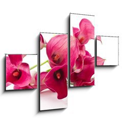 Obraz tydln 4D - 120 x 90 cm F_IB37226915 - Red Flower Calla