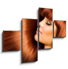 Obraz 4D tydln - 120 x 90 cm F_IB37372485 - Healthy Hair - Zdrav vlasy