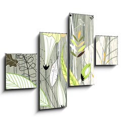 Obraz 4D tydln - 120 x 90 cm F_IB39485478 - natural background