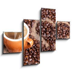 Obraz 4D tydln - 120 x 90 cm F_IB40374199 - Coffee love