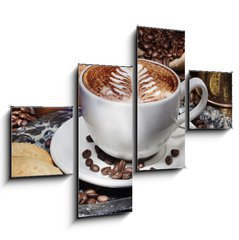 Obraz tydln 4D - 120 x 90 cm F_IB40759781 - Kaffee