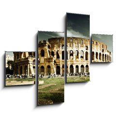 Obraz 4D tydln - 120 x 90 cm F_IB41037460 - Colosseum in Rome, Italy