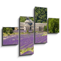 Obraz 4D tydln - 120 x 90 cm F_IB41520883 - Abbaye de SmAbbaye de Smamque Francia