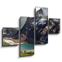 Obraz 4D tydln - 120 x 90 cm F_IB41578590 - Mount Fitz Roy, Patagonia, Argentina - Mount Fitz Roy, Patagonie, Argentina