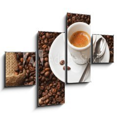 Obraz 4D tydln - 120 x 90 cm F_IB41733046 - Coffe ristretto
