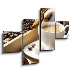 Obraz 4D tydln - 120 x 90 cm F_IB41785099 - Coffee in the world