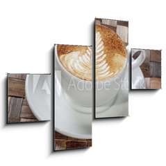 Obraz 4D tydln - 120 x 90 cm F_IB42406293 - Kaffee