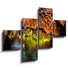 Obraz   Cenote, underwater cave, Yucatan, 120 x 90 cm